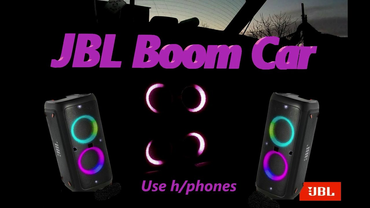 Double Jbl Partybox Boom Car Youtube