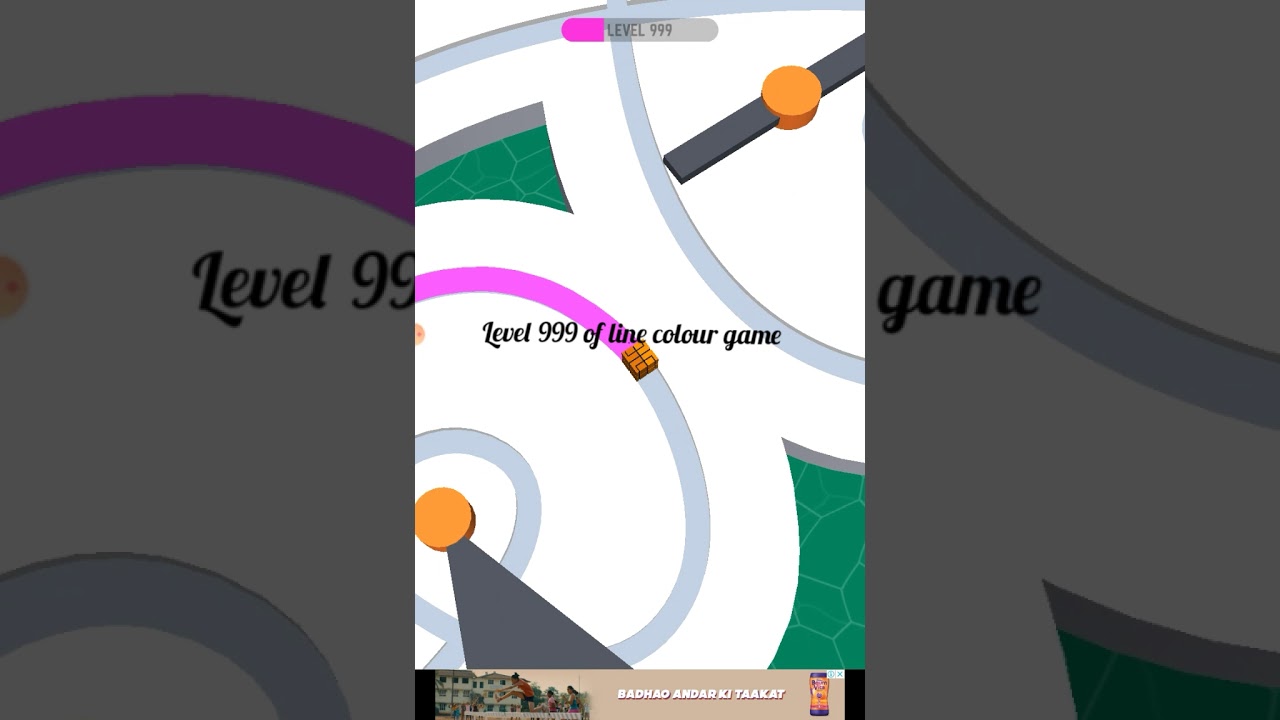 Level 999 of line colour game!!! / How to play line colour game / YouTube