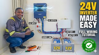     24V Inverter Installation Made Easy | Full Wiring Tutorial