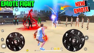 Free Fire New Emote Fight On Factory Roof ⚡ Noob Adam Vs Pro Player Emote Fight  Garena Free Fire