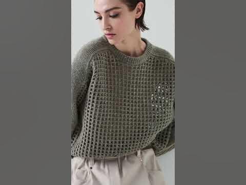 🔥Сетка от Кучинелли #knitting #knittingforall #вязание #вязаниеспицами ...