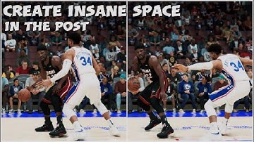 This underrated move will help you create space in the post in NBA 2K22!