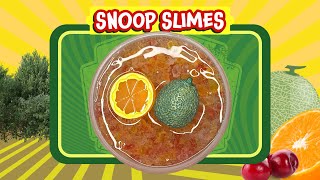 Relaxing Crunchy Crystal Slime ASMR- Snoop Slimes Fruit Cocktail