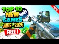 TOP 10 Top 10 Free Steam Games to Play in June 2025 🎮