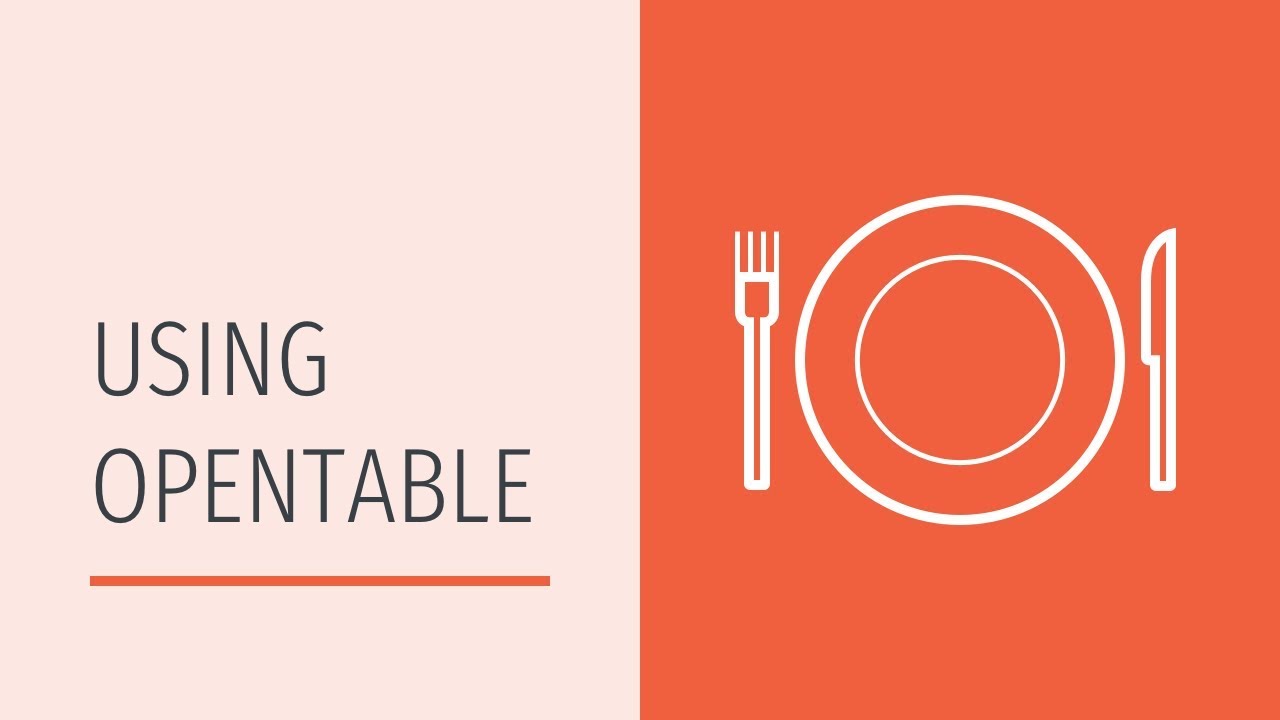 Using Opentable.Com