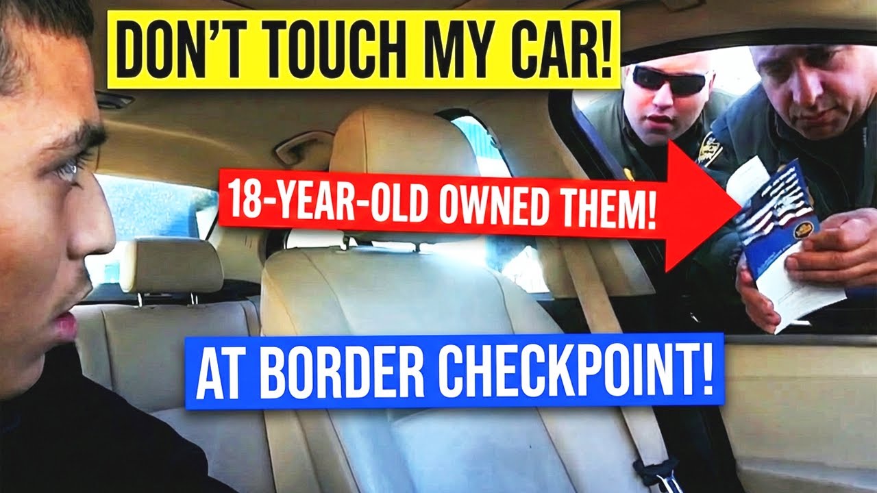 18-Year-Old Driver OWNED an Entire Border Patrol Unit!🤯