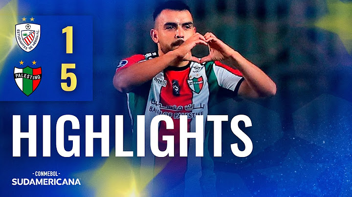 ESTUDIANTES DE MÉRIDA X PALESTINO | MELHORES MOMENTOS | CONMEBOL