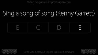 Sing a song of song (Kenny Garrett) - Backing track