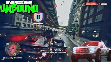 How to escape from the police in NFS UNBOUND 🚓💨 #NFSUnbound #RacingGame #PoliceChase