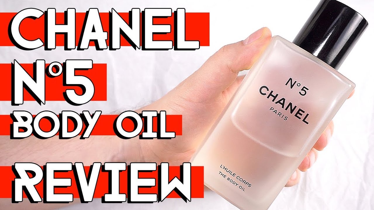 chanel no5 the gold body oil