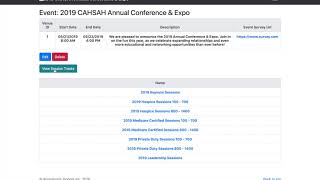 Event Manager Application screenshot 1
