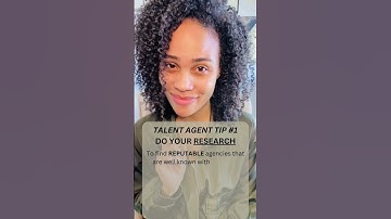 How to Avoid Talent Agency SCAMS ⚠️ | TIP #1 - DO YOUR RESEARCH 📖🧐 #howto #actingtips