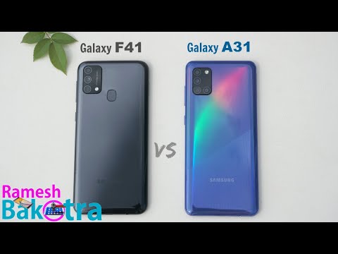 Samsung Galaxy F41 vs Galaxy A31 SpeedTest and Camera Comparison