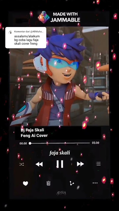 Lirik Lagu Dj Faja Skali Cover Fang 🤓😱 #djfajasekali #fajasekali #fangaicover #fang  #fangboboiboy