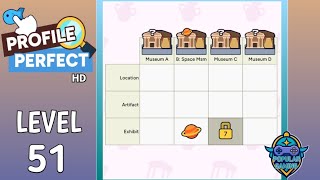Profile Perfect Level 51: Gameplay Solution