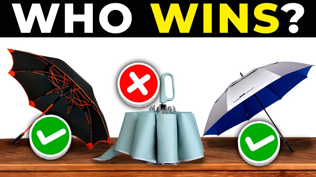 TOP 5 BEST WINDPROOF UMBRELLAS 2025 | Best Umbrellas on AMAZON