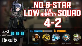 【明日方舟/Arknights】[4-2] - Low Lvl-Rarity Squad - Arknights Strategy