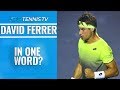 ATP Players Describe David Ferrer In One Word 