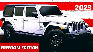 New 2023 Jeep Wrangler And Gladiator Limited Edition Freedom Package |  Automotive News - YouTube