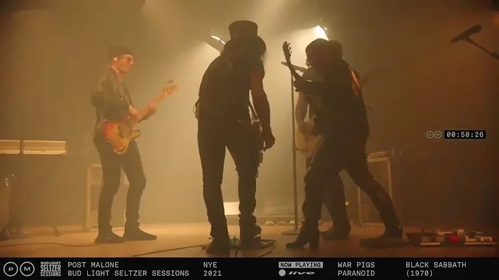 Post Malone, Slash, Chad Smith and Chris Chaney - ...