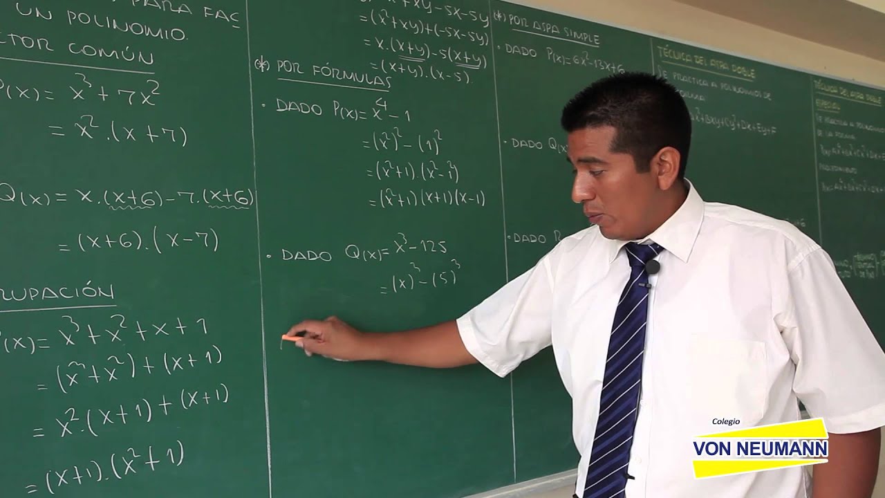 ALGEBRA - Factorizacion de polinomios II - [HD]