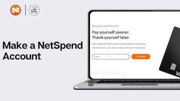 How to Make a NetSpend Account 2024 | Register with Netspend