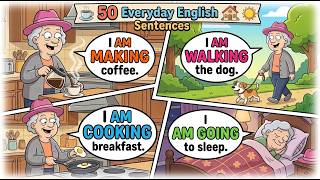 Learn English FAST 🚀 | Present Continuous Made Easy ✨ Learn English FAST 🚀 | Present Continuous Made Easy ✨