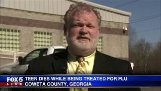 Coweta County Coroner comments on flu death