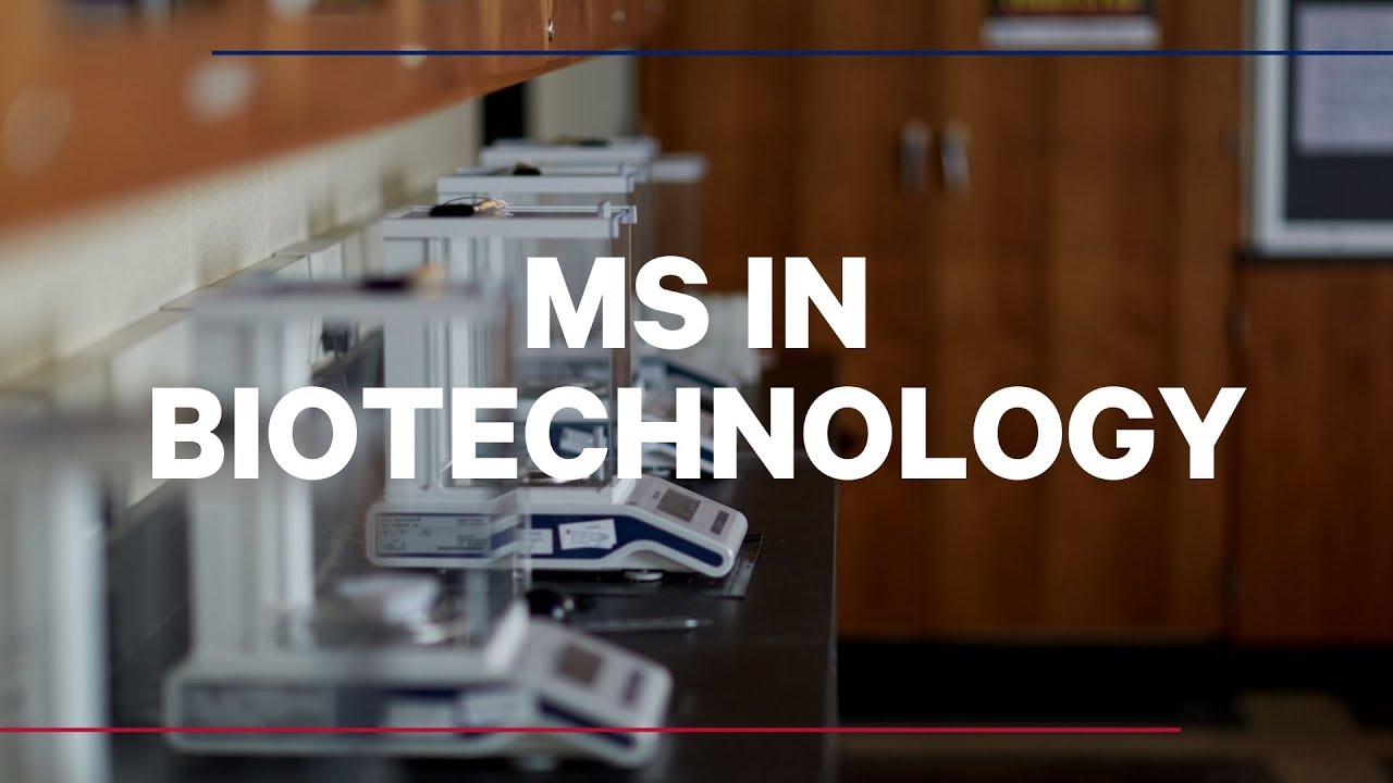 MS in Biotechnology YouTube