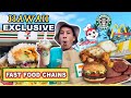 Massive hawaii fast food chain tour best of 7eleven mcdonalds jollibee hawaii exclusive items