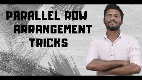 PARALLEL ROW SEATING ARRANGEMENT | BEST WAY TO SOLVE | EXAM POINT OF VIEW | RRB PO | RRB CLERK