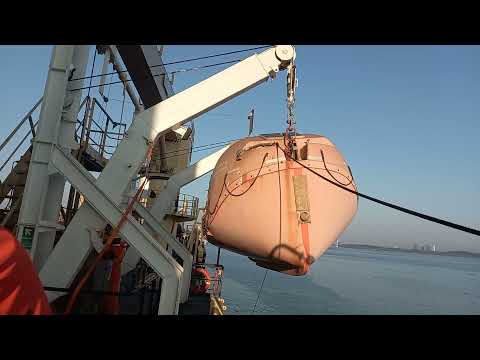 Life boat launching | ship videos