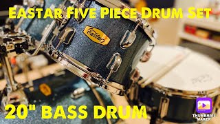 EASTAR DRUM SET (20” bass drum model) EDS580