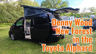 Weekend away at Denny Wood in the Toyota Alphard Campervan