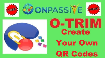 O-TRIM 🔷 HOW TO CREATE YOUR OWN QR-CODE FREE 🔷