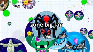 AGARIO MOBILE FUNNY MOMENTS DESTROYING TEAMS // 70K SOLO // WALL FEED VIRUS TRICK