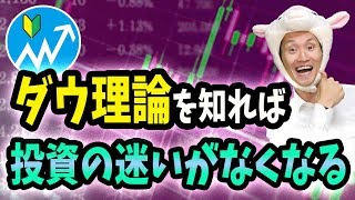 【初心者】ダウ理論を知れば、FXや株の「迷い」が無くなる【ロスカットとエントリー】ローソク足と出来高と株価の相互確認に注目