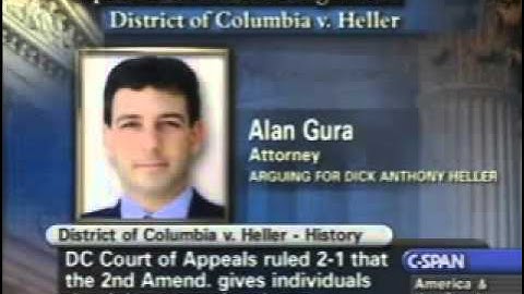 District of Columbia V. Heller