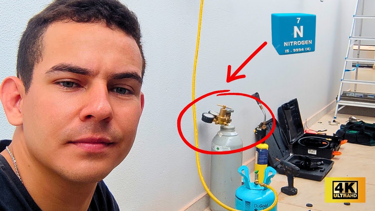 Como Encontrar Vazamento de Gás no Ar Condicionado: Usando Nitrogênio