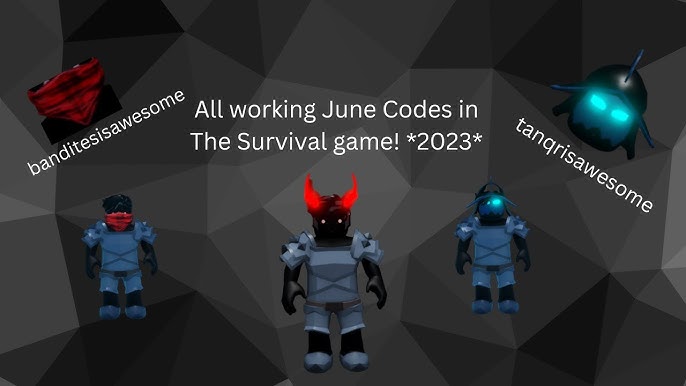 Roblox  The Survival Game Codes (Updated August 2023) - Hardcore