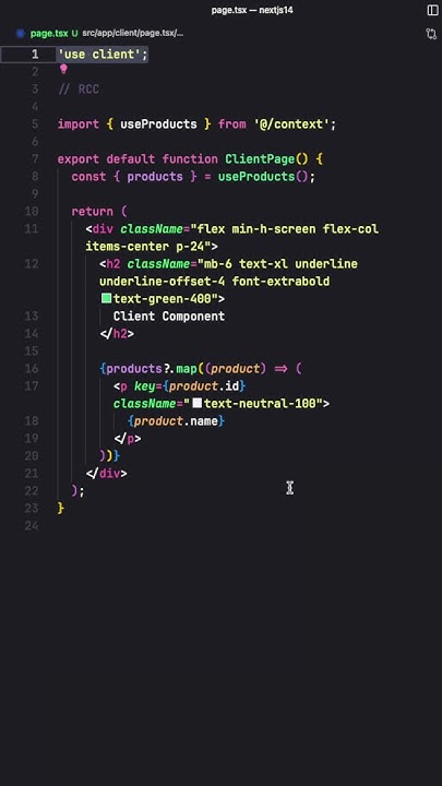 React: RSC VS RCC #nextjs #reactjs #javascript - YouTube
