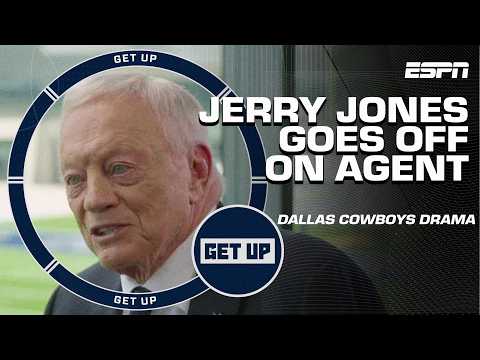 'Agent told us to STICK IT UP OUR A**' 😳 - Jerry Jones SPILLS on Micah Parsons negotiations | Get Up