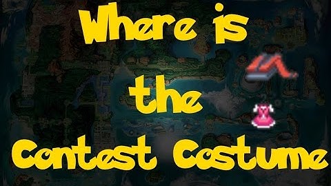 Where Is: The Contest Costume (Pokemon Alpha Sapphire/Omega Ruby)