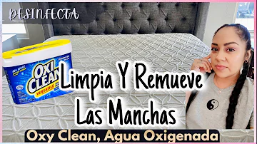 ¿Cómo limpiar un colchón con agua oxigenada?