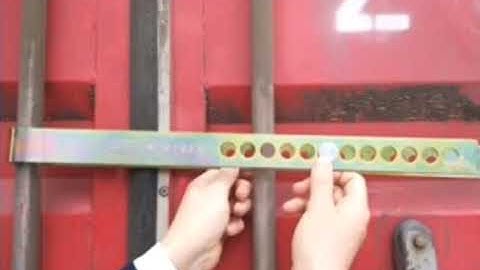 DH V3 barrier seal, bar seal, container seal