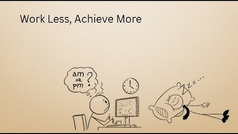 "The Lazy Person’s Guide to Productivity"