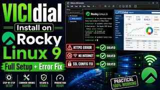 VICIdial Install on Rocky Linux 9 in VMware | Full Setup + HTTPD, SSL &amp; Internet Error Fix