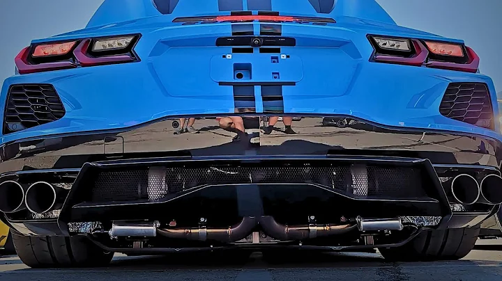 Twin Turbo C8 Corvette at LS Fest Texas 2024