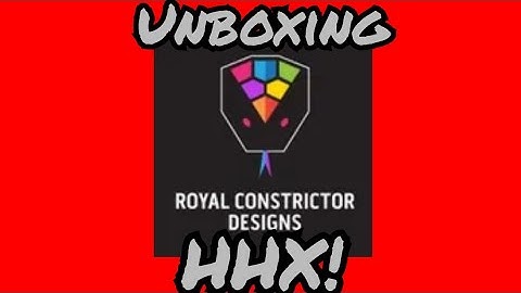 Unboxing (Ep.7)-New Addition from Royal Constrictor Designs! #unboxing #royalconstrictordesigns