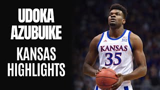 Udoka Azubuike Official Kansas Jayhawks Highlights